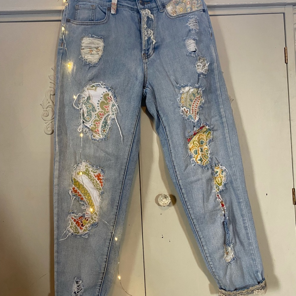 Up cycled jeans